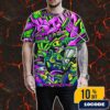 The Offspring Supercharged Worldwide In ’25 Tour On September 6 2025 At Utah Frist Credit Union Amphitheatre West Valley City Poster Event Artwork 3D Unisex T-Shirt