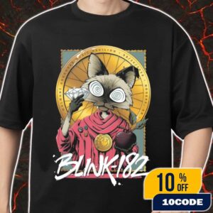 Blink-182 Missionary Impossible 2025 Tour You Are Invited September 24 2025 At Rogers Arkansas Event Poster By Justin Froning Merch Unisex T-Shirt