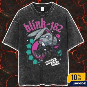 Blink-182 Missionary Impossible Tour 2025 Raleigh North Carolina Merch Tee In RALEIGH NC At Coastal Credit Union Music Park At Walnut Creek On September 3rd 2025 Wash T-Shirt