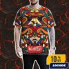 Blink-182 Missionary Impossible Tour 2025 Raleigh North Carolina Poster In RALEIGH NC At Coastal Credit Union Music Park At Walnut Creek On September 3rd 2025 AOP T-Shirt