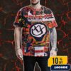 Blink-182 Missionary Impossible Tour Event Poster Artwork By Jordan Kamp Ver 2 On September 27 2025 At Kansas City MO With Alkaline Trio x End It All Over Print Graphic T-Shirt, Hoodie