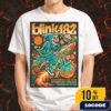 Blink-182 Missionary Impossible Tour On September 1st 2025 At Credit One Stadium Charleston SC USA Show Number Four Poster Artwork By Sindy Sinn Merchandise Unisex T-Shirt