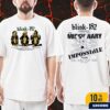 Blink-182 Aliens Exist Missionary Impossible Tour 2025 Merch Two Sides T-Shirt
