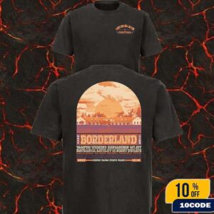 Borderland Festival 2025 In New York Full Line-Up Black Tee Merch At Knox Farm State Park East Aurora On September 12 13 14 2025 Classic Two Sides T-Shirt