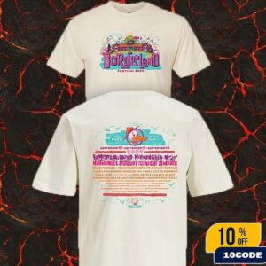 Borderland Festival 2025 In New York Full Line-Up Duck Tee Merch At Knox Farm State Park East Aurora On September 12 13 14 2025 Unisex Two Sides T-Shirt