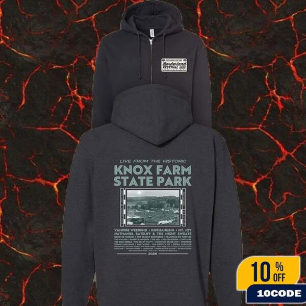 Borderland Festival 2025 In New York Full Line-Up Hoodie Zip Merch At Knox Farm State Park East Aurora On September 12 13 14 2025 Classic Two Sides T-Shirt, Hoodie
