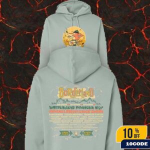 Borderland Festival 2025 In New York Full Line-Up Logo Fox Art Hoodie Merch At Knox Farm State Park East Aurora On September 12 13 14 2025 Classic Two Sides T-Shirt, Hoodie