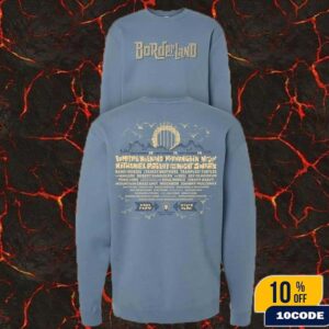 Borderland Festival 2025 In New York Full Line-Up Long Sleeve Shirt Merch At Knox Farm State Park East Aurora On September 12 13 14 2025 Unisex Two Sides T-Shirt, Longsleeve
