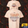 Official Powerwolf 2025 North American Tour With Dragonforce Blood Moon Total Lunar Eclipse Poster 7 September 2025 All Over Print Graphic T-Shirt, Hoodie