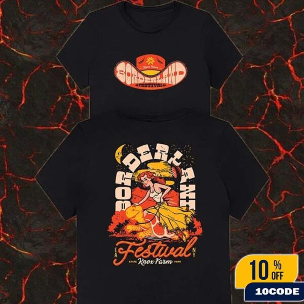 Borderland Festival 2025 In New York Princess Turtle Art Black Tee Merch At Knox Farm State Park East Aurora On September 12 13 14 2025 Classic Two Sides T-Shirt