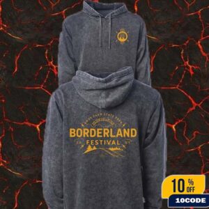 Borderland Festival 2025 In New York Wash Hoodie Merch At Knox Farm State Park East Aurora On September 12 13 14 2025 Washed Two Sides T-Shirt, Hoodie