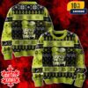 Slipknot White Goat And Signature Logo White And Red Pattern Best Christmas Gifts Knitted Ugly Sweater