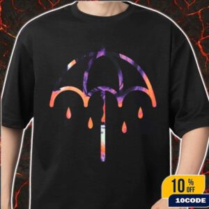 Bring Me The Horizon Spirit 10th Anniversary Black Coloured Umbrella T-Shirt Merchandise