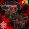 Cannibal Corpse Pitchfork Impalement 2025 North American Tour 2025 Tour Stops Backprint Unisex Tie Dye T-Shirt