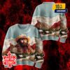 Wu Tang Clan Ugly Christmas Sweater Funny Holiday Jumper Sleighin It Xmas Party Outfit