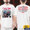 Circle Jerks North American Tour 2025 Date List Tour On Sept And Oct Merchandise Fan Gifts Classic Two Sides T-Shirt