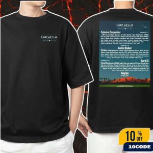 Coachella 2026 Indio California Lineup At Empire Polp Club On April with Sabrina Carpenter, Justin Bieber, Karol G and Anyma Classic T-Shirt