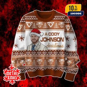 Cody Johnson Ugly Christmas Sweater Country Music Holiday Jumper for Fans And Gifts