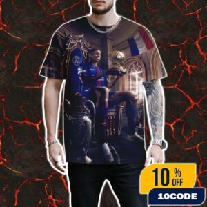 Congrats Ousmane Dembele Win The Ballon d’Or France Football 2025 FIFA Club World Cup All Over Print Unisex T-Shirt