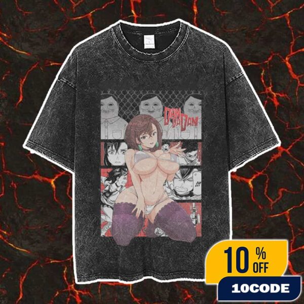 Dandadan Momo Ayase Super Naturals Limited Sexy Version Vintage Washed Unisex T-Shirt