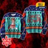 Disturbed Ugly Christmas Sweater Happy Holidays Band Logo Design Xmas Party Gift For Rock And Metal Fans