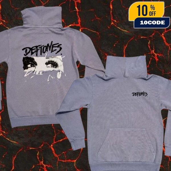 Deftones North American Tour 2025 Light Blue Eyes Hoodie Merch At Rogers Stadium On September 3 And 5 2025 Classic Two Sides T-Shirt