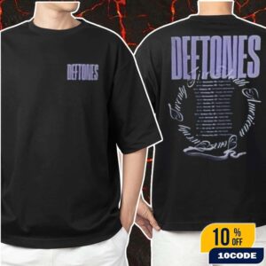 Deftones Private Music North American Tour 2025 Dates List From August To September 2025 Merch Hoodie At Rogers Stadium Classic Two Sides T-Shirt, Hoodie