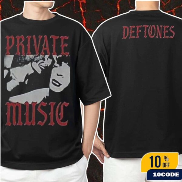 Deftones Toronto Canada 2025 North America Tour Merch Tee Private Music At Rogers Stadium On September 3 And 5 2025 Classic Two Sides T-Shirt