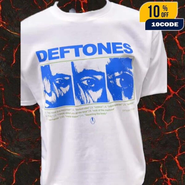 Deftones Toronto Canada 2025 Private Music Tracklist North America Tour Merch Tee At Rogers Stadium On September 3 And 5 2025 Classic T-Shirt