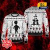 Elvis Presley Xmas Ugly Sweater Holiday Cosplay Knit Inspired By Iconic Eagle Jumpsuit