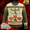 Don Julio Tequila Ugly Christmas Sweater Blue Snowflake Funny Holiday Drinking Knit Pullover Unisex Jumper