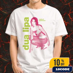 Dua Lipa Radical Optimism Camiseta Illusion Merchandise Unisex T-Shirt