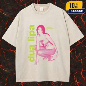 Dua Lipa Radical Optimism Camiseta Illusion Unisex Washed Tee