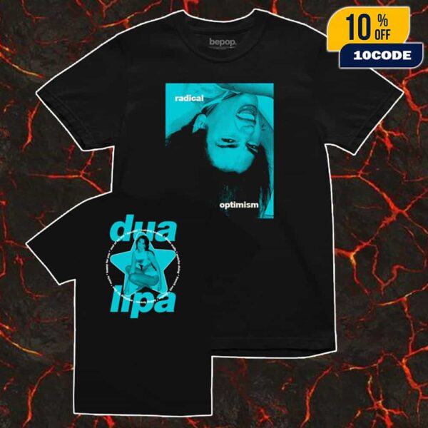 Dua Lipa Radical Optimism Camiseta Tracklist Unisex Merch T-Shirt