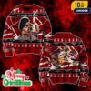 Disturbed Ugly Christmas Sweater Knit Pullover Get Down With The Xmas Heavy Metal Band Holiday Jumper