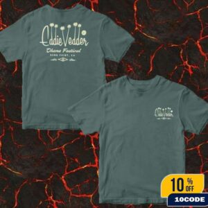 Eddie Vedder Ohana Festival 2025 Merchandise Dana Point CA At Doheny State Beach On September 26-28 2025 Palm Script Classic Two Sides T-Shirt