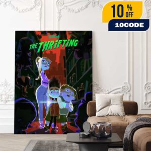 First Poster At Laika’s CG-animated Short The Thrifting The Paranorman Short Film October 30th 2025 Poster Canvas Home Decor