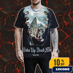 First Poster For Wake Up Dead Man A Knives Out Mystery Movie With Daniel Craig November 26-December 12 2025 All Over Print Graphic T-Shirt, Hoodie