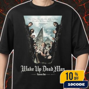 First Poster For Wake Up Dead Man A Knives Out Mystery Movie With Daniel Craig November 26-December 12 2025 Merch Unisex T-Shirt