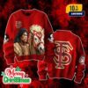 Disturbed Ugly Christmas Sweater Get Down With Christmas Custom Holiday Jumper Gift