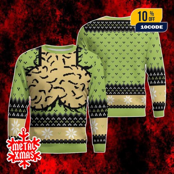 Funny Dick’ed Head Ugly Sweater Adult Humor Xmas Jumper Gag Gift Party Outfit