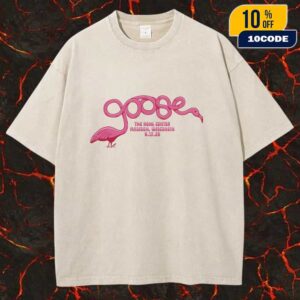 Goose The Band Everything Must Go Tour 2025 At Kohl Center Madison Wisconsin On September 17 2025 Artwork By Lewy Jones Unisex Washed Tee