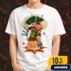 Green Day The Saviors Tour September 12 2025 At Arena Da Baixada Curitiba Brazil Vira-lata Caramelo Artwork Number 12 Poster By Jonas Santos Merchandise Unisex T-Shirt