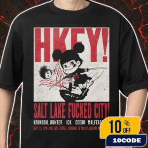 Hong Kong Fuck You Salt Lake Fucked City Event On September 23 2025 At One Love Coffee Utah Poster Event Artwork Merch Unisex T-Shirt