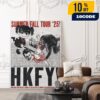 317 Shows Presents Hong Kong Fuck You Returns To Circle City September 28 2025 At Sequence Indianapolis Poster Lineup Poster Canvas Home Decor