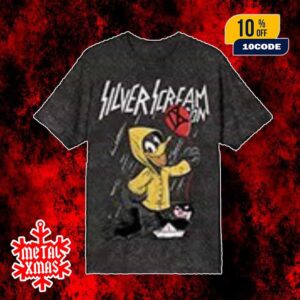 Ice Nine Kills Scream Con 4 New Merchandise Arrivals September 12-14 2025 At DCU Center Worcester Massachusetts Killer Georgie Cartoon Duck Artwork Washed T-Shirt