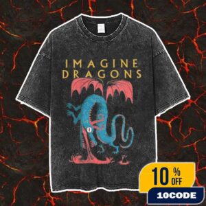 Imagine Dragons Loom World Tour Colombia Event Tee October 17 2025 At Vive Claro Distrito Verde Bogota Colombia Vintage Washed Unisex T-Shirt