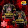 Funny Pornhub Hoe Hoe Hoe Ugly Christmas Sweater With Snowflakes Snowman And Reindeer Holiday Design For Adults
