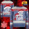 Guns N’ Roses Ugly Sweater Christmas Jumper Holiday Sweater Don’t Cry It’s Xmas Knit Black Red Green Rose Holly Snowflake Pattern For Family Gifts