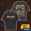 Official Kreator Band Ukano Europe 2026 Cobra Agency Presents New Poster Tour Dates With Carcass x Exodus x Nails Merch Unisex Two Sided Washed T-Shirt